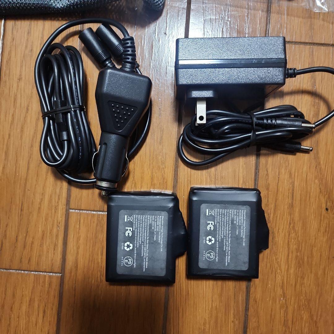 Hompres 2025年 電熱グローブ 11.1V モデルA　Lサイズ