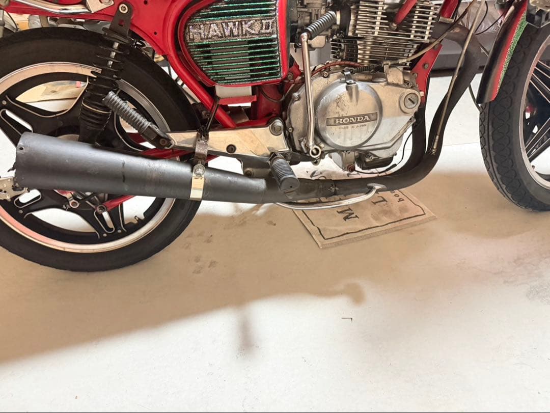 ホーク2 ホーク3マフラー ヤシメガ - メルカリ