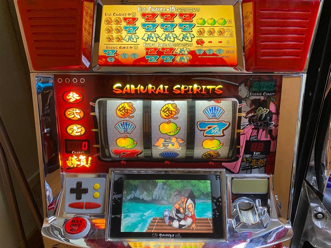 パチスロ実機 サムライスピリッツS不要機付関西圏でしたら車でお運び致します