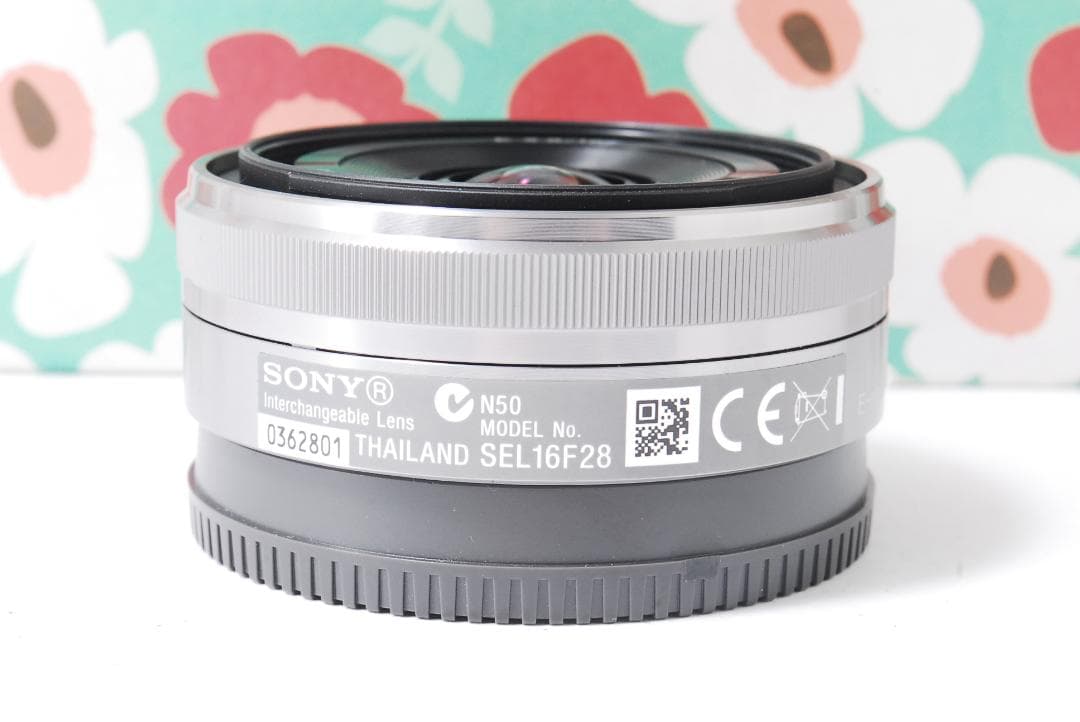❤SONY 単焦点 SEL16F28❤パンケーキレンズ Eマウント❤大人気