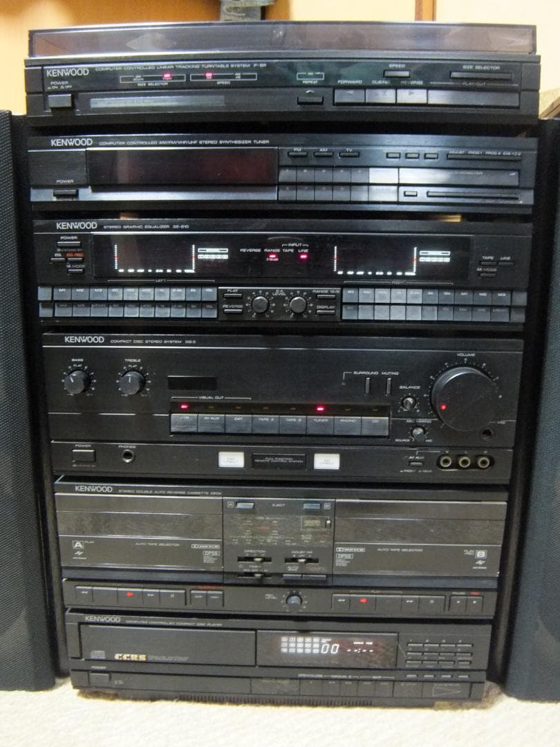 引き取り限定】KENWOOD ROXY DG3 システムコンポ 中古 - メルカリ