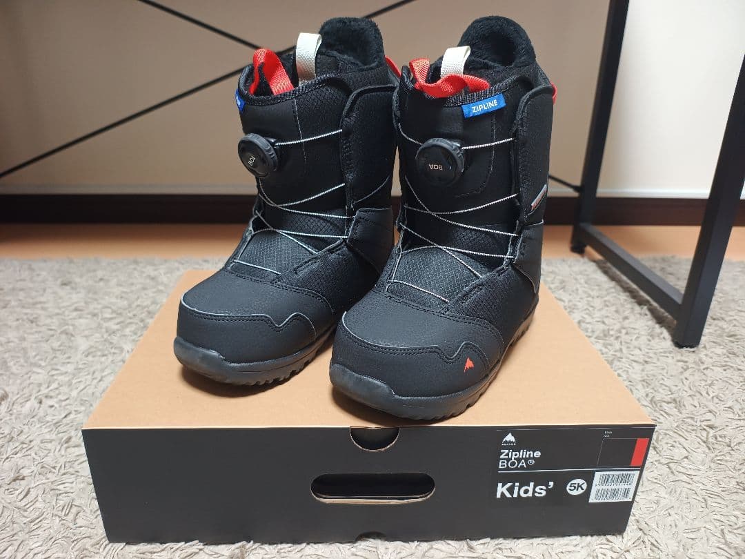 BURTON Zipline BOA 23cm キッズ ブーツ 美品 Burton Kids' Zipline BOA Boot Black 2025 – The Source Snowboard