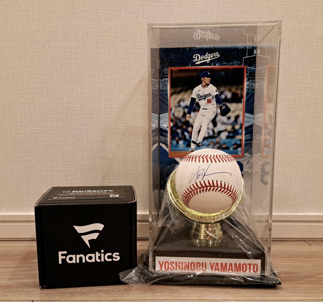 祝☆WS優勝 山本由伸選手直筆サインボール - メルカリ