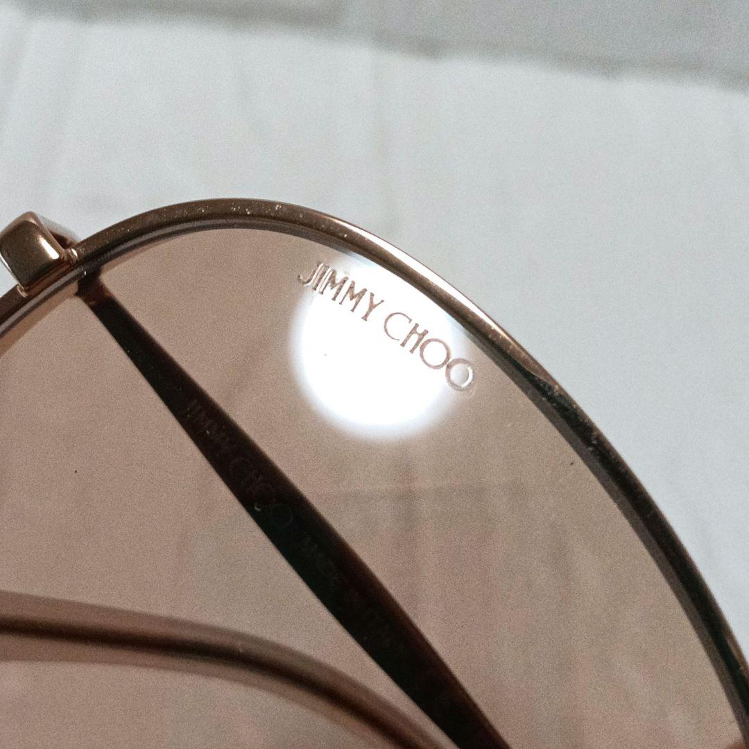 578【美品】JIMMY CHOO ジミーチュウ サングラス ラメフレーム - メルカリ