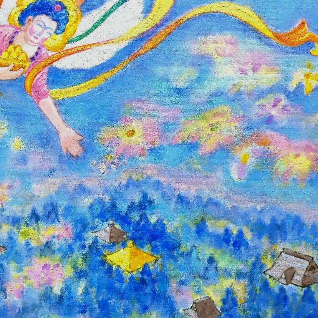 中尊寺迦陵頻伽飛天心象図 - メルカリ