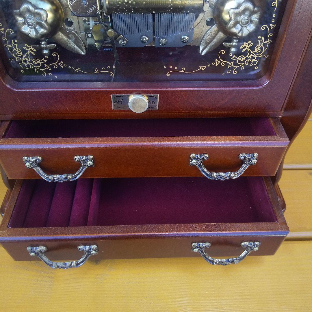 Sankyo.サンキョーオルゴール＆ジュエリーボックス♪青きドナウ蜂