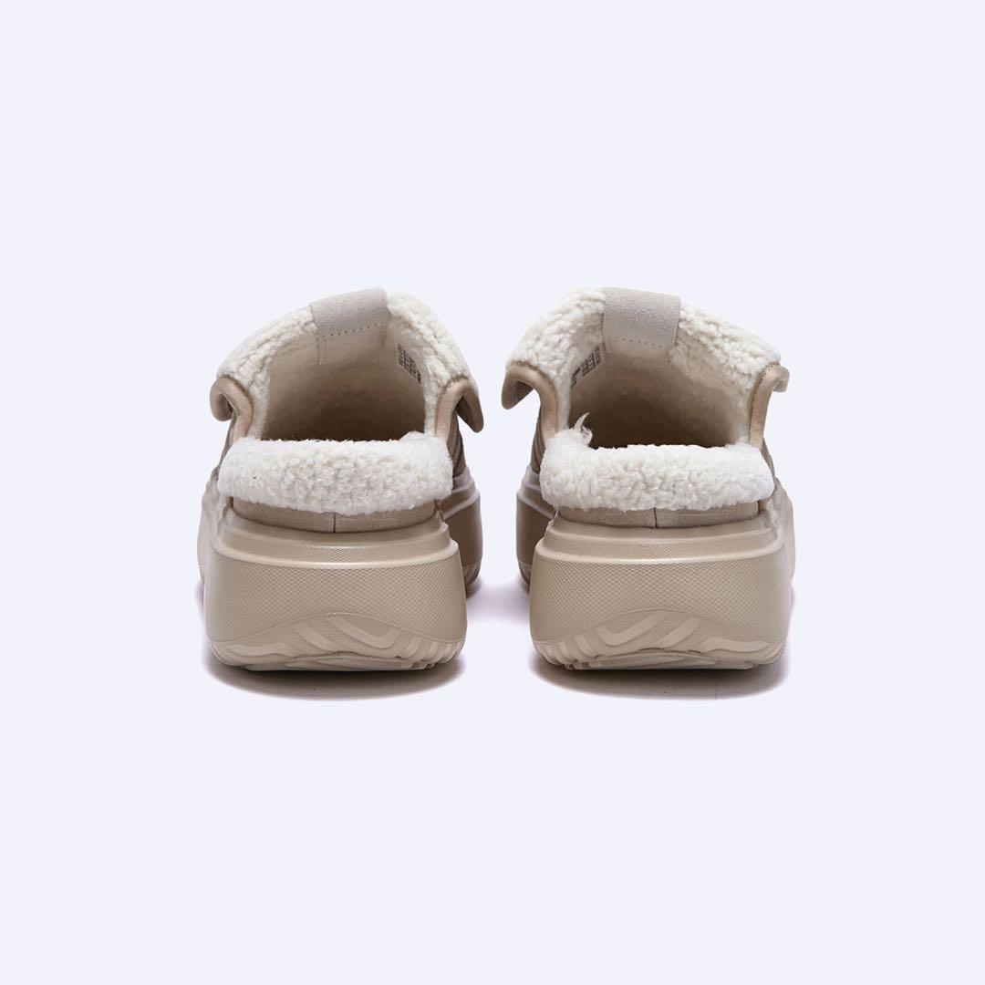 adidas アディダス グランドコート ミュール ボア サンダル 24.5cm