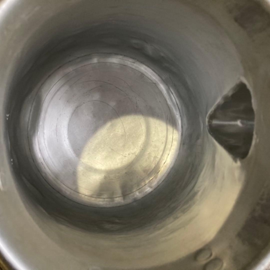 ミルクポット ケトル 学校 給食 容器 大型 アルミ 金属 レトロ