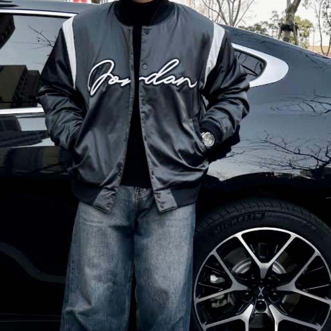 美品） ナイキ ジョーダン ブランド MVP HBR ヴァーシティ ジャケット