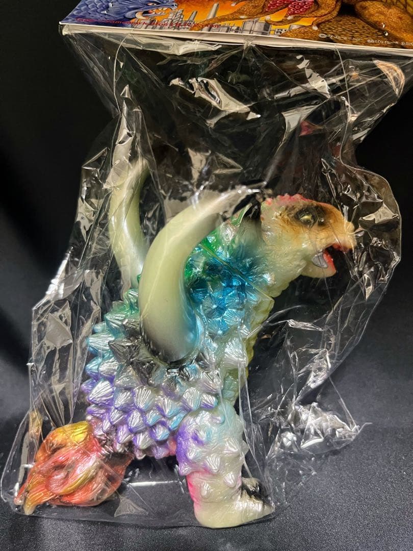 未開封 ヤモマークの大怪獣シリーズ ゴクドン 水色 ブルー ソフビ品質