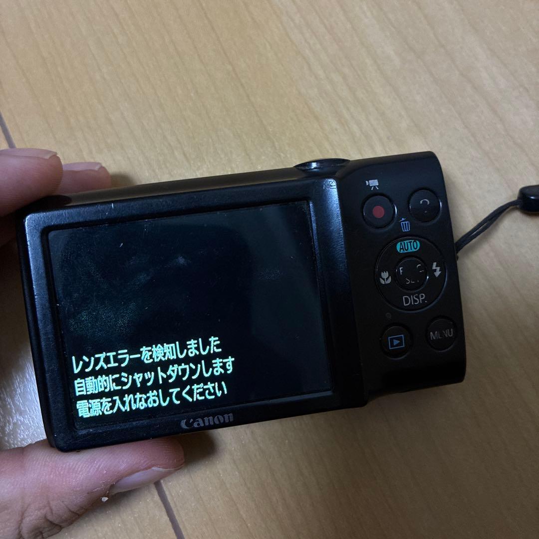 ジャンク】Canon PowerShot A2400 IS 水色＋充電器 - メルカリ