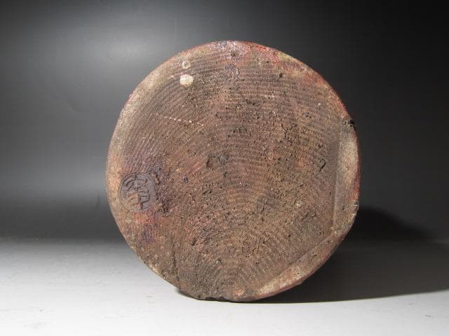 セール】☆ 本阿弥光甫（空中） 伊賀写花入 裏千家十代認徳斎の花押