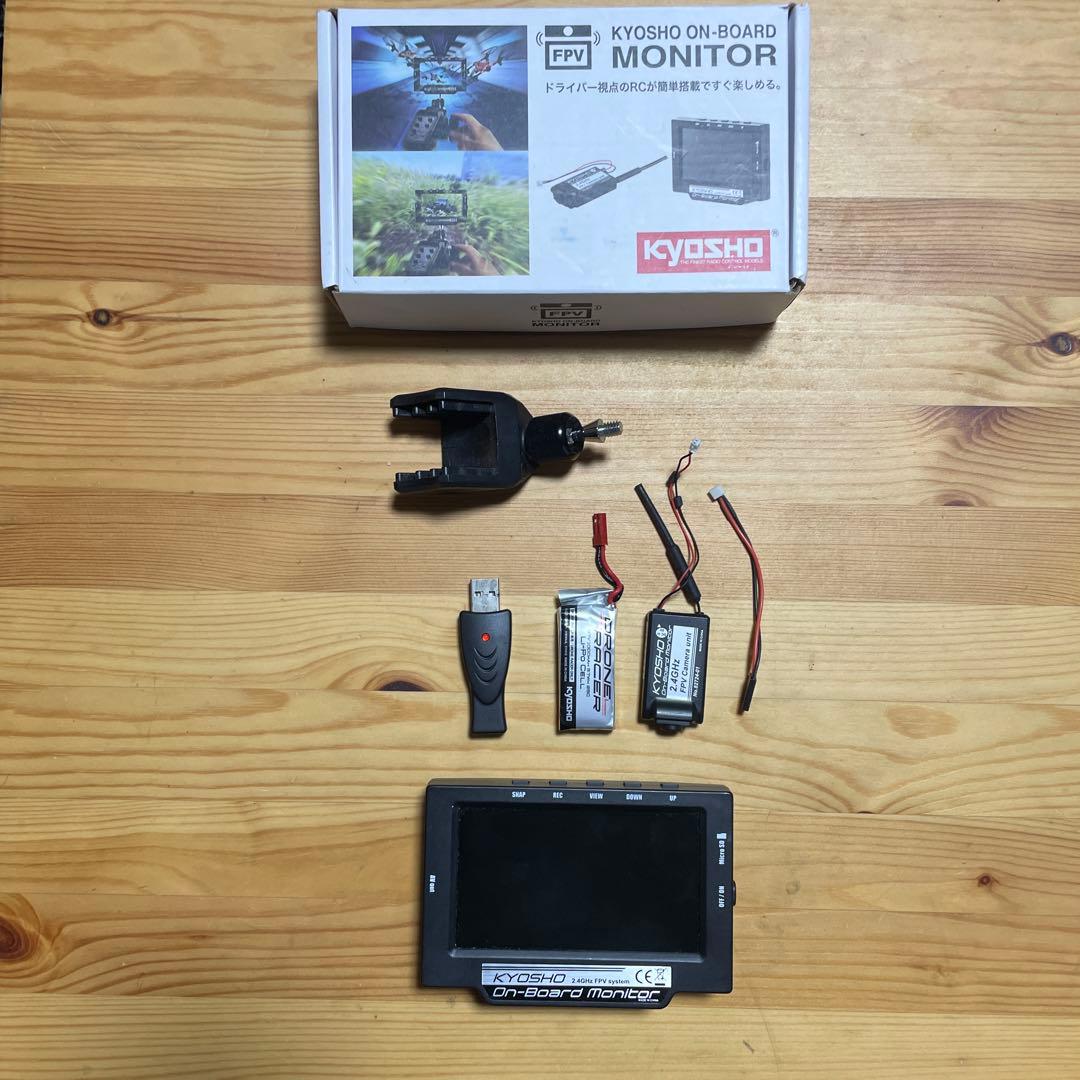 2.4GHz FPVシステム KYOSHO オンボードモニター