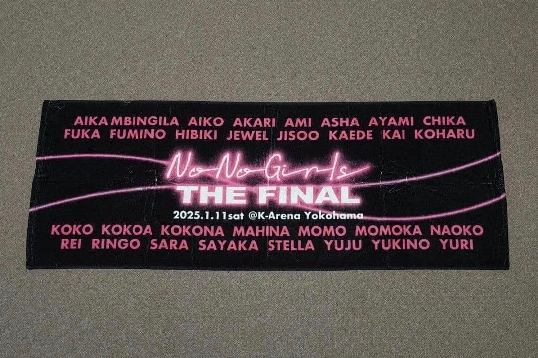 NoNoGirls FINAL ノノガ フェイスタオル HANA ちゃんみな - メルカリ