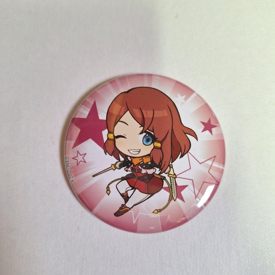美品》 テイルズオブゼスティリア ぶちキャラ 缶バッジ ロゼ 即購入