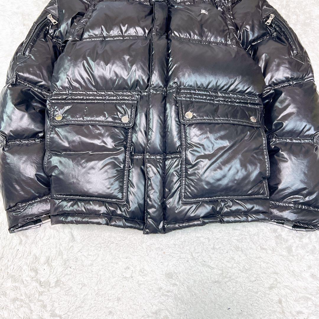 バーバリー ブラックレーベル ダウンジャケット ダウンベスト 2WAY L