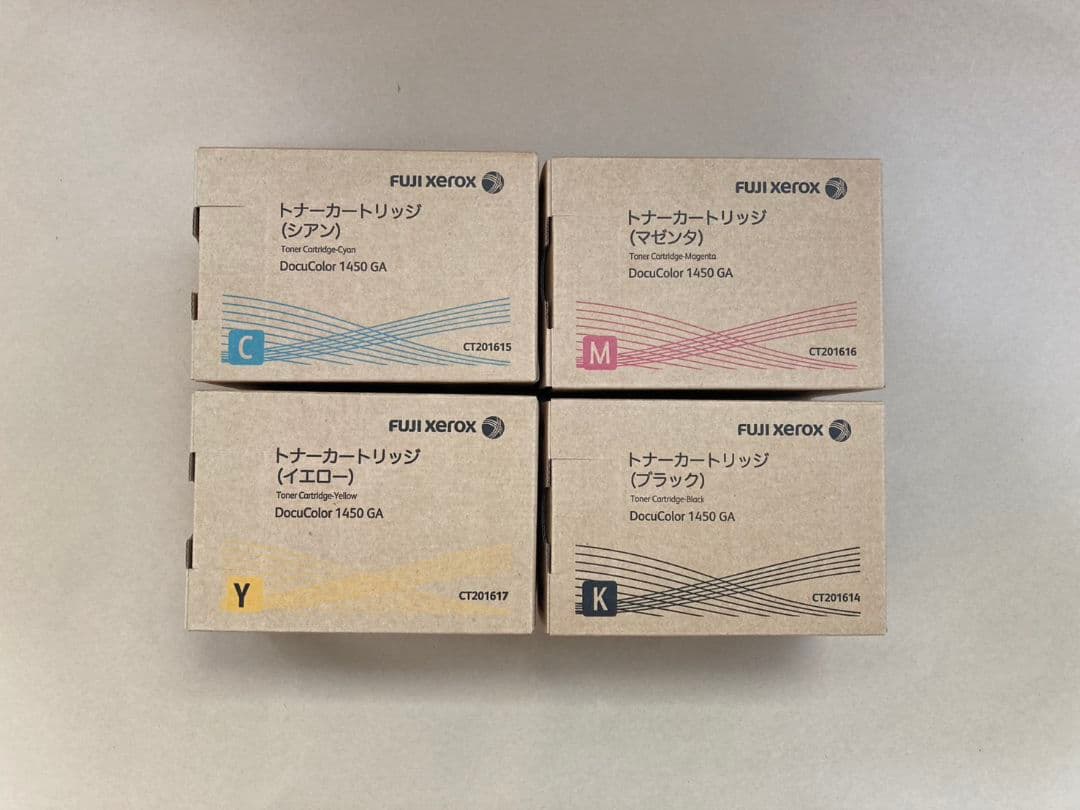 富士ゼロックス 1450 GA 用 純正トナーカートリッジ 4色セット - メルカリ