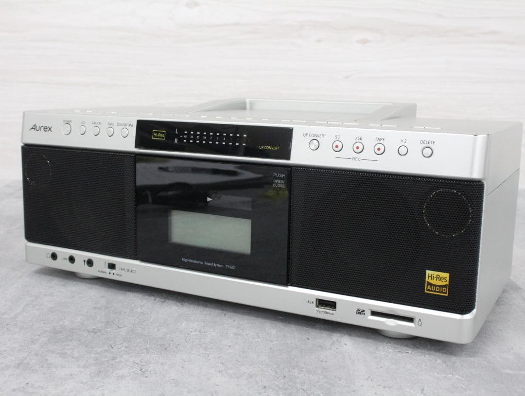 Ψ▲東芝 Aurex ハイレゾ対応 SD/USB/CDラジカセ TY-AK Amazon.co.jp: 東芝 ハイレゾ対応SD/USB/CDラジカセTOSHIBA Aurex TY