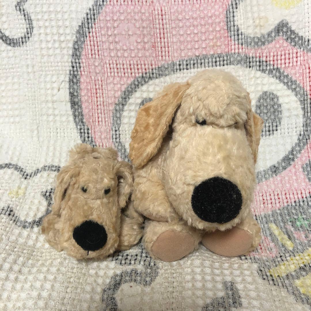 COMO&RAY 日本製 小犬のルーク ぬいぐるみ 33cm＆20cm 中古品 - メルカリ