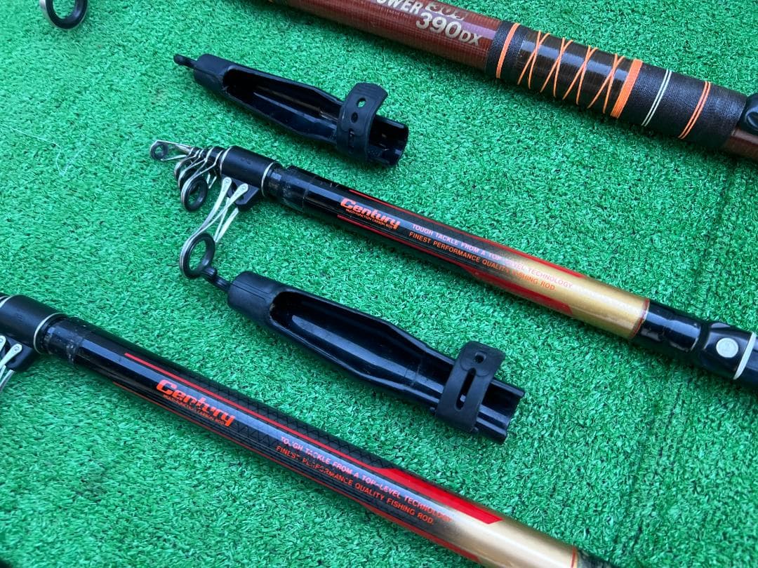 大*り様 磯竿・投げ竿 まとめ / がまかつ がま石 24号・HI-