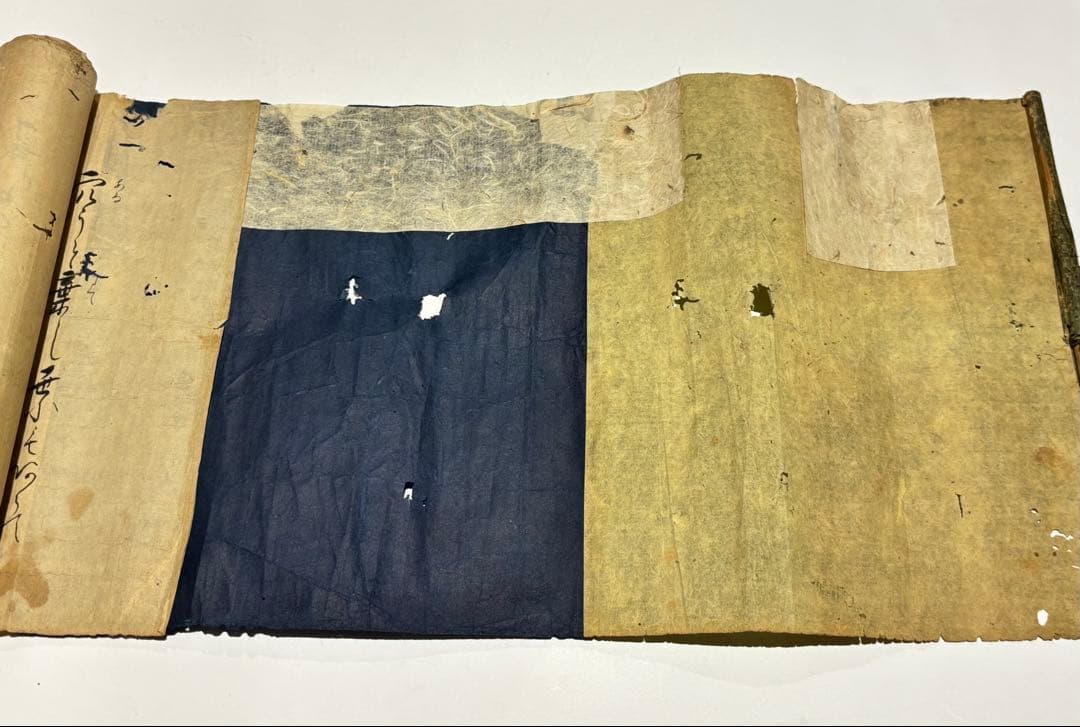 彩色江戸時代後期筆 春画巻」1巻|艶本 わじるし 巻物 和本 浮世絵