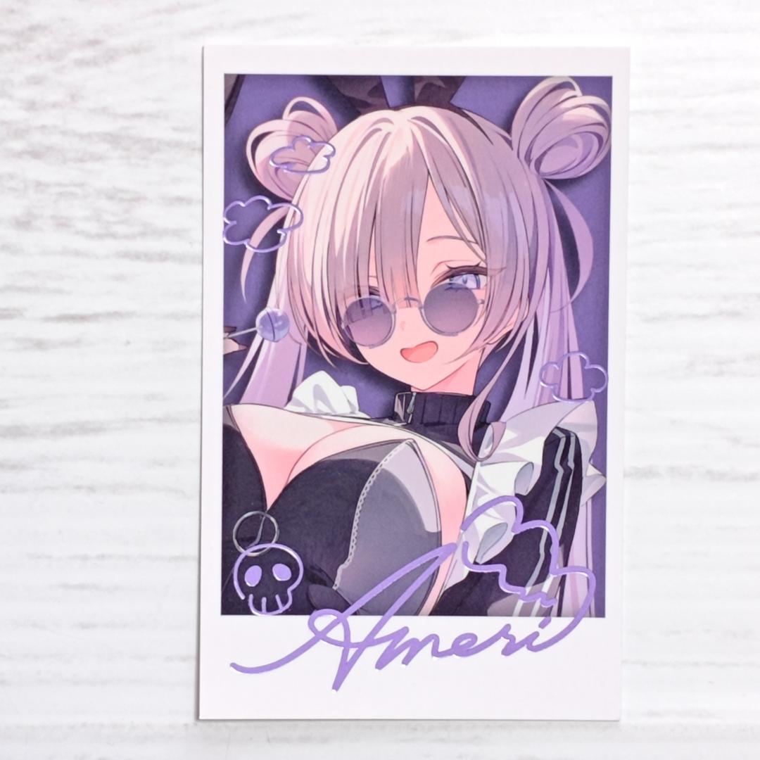 rurudo ポップアップストア DINERくじ E賞 フォト風カード アメリ