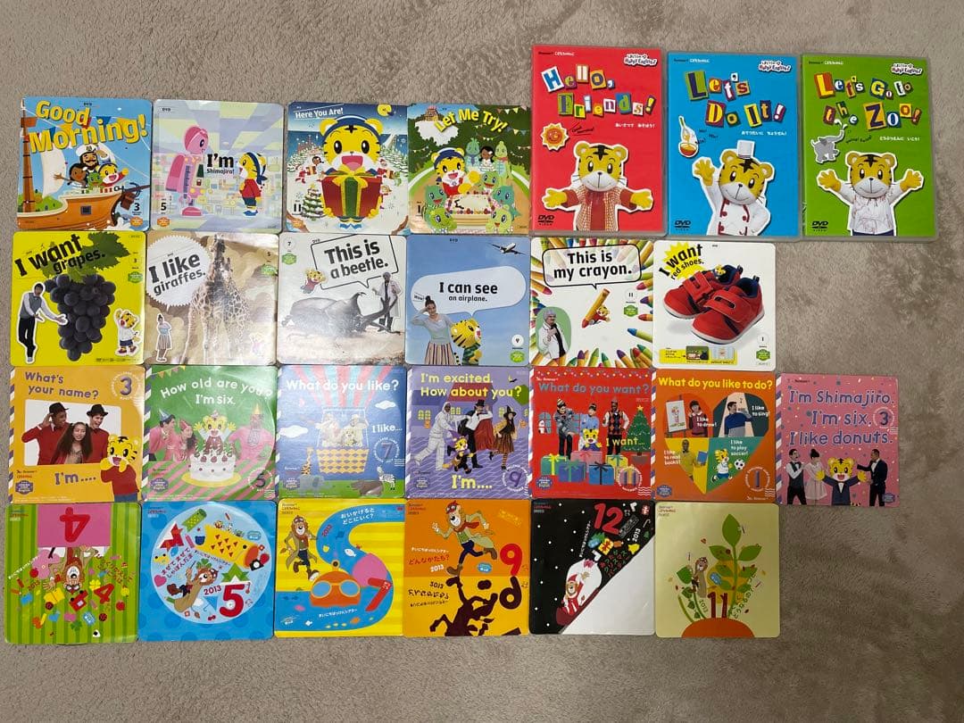 こどもちゃれんじEnglish DVDまとめ売り - メルカリ