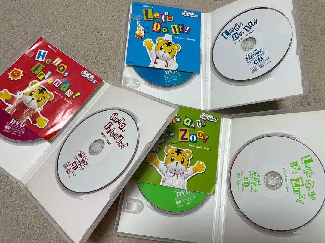 こどもちゃれんじEnglish DVDまとめ売り - メルカリ