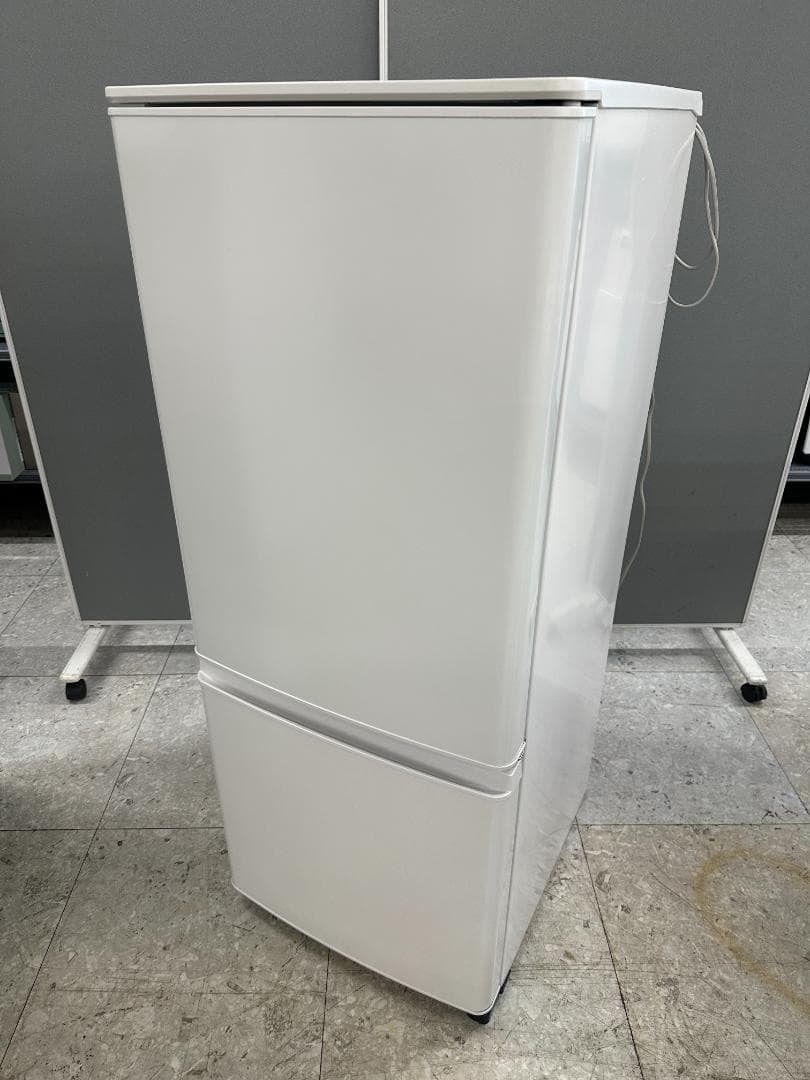 MITSUBISHI　冷凍冷蔵庫　146L　MR-P15F-W　2020年製 冷蔵庫 Pシリーズ マットホワイト MR-P15F-W [146L /2ドア /右開き