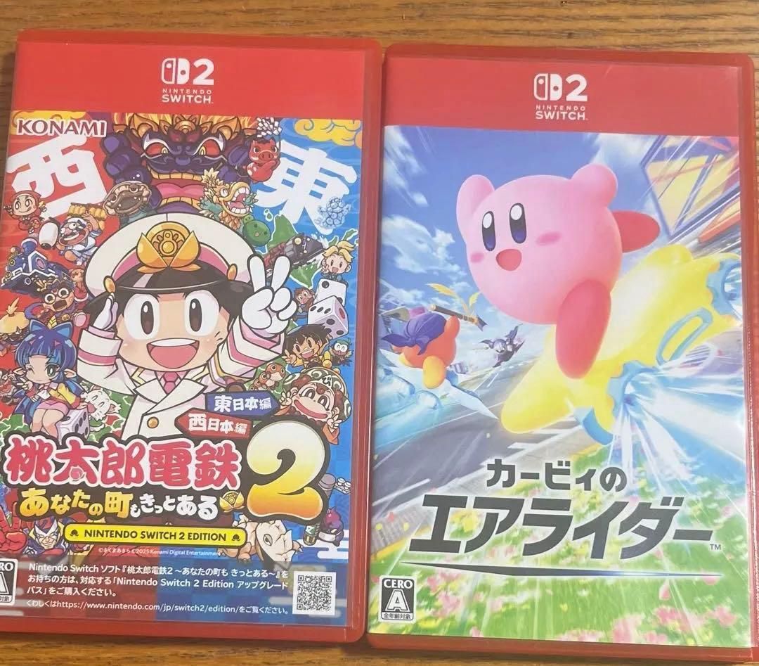 カービィのエアライダー 桃太郎電鉄2 Nintendo switch2 - メルカリ