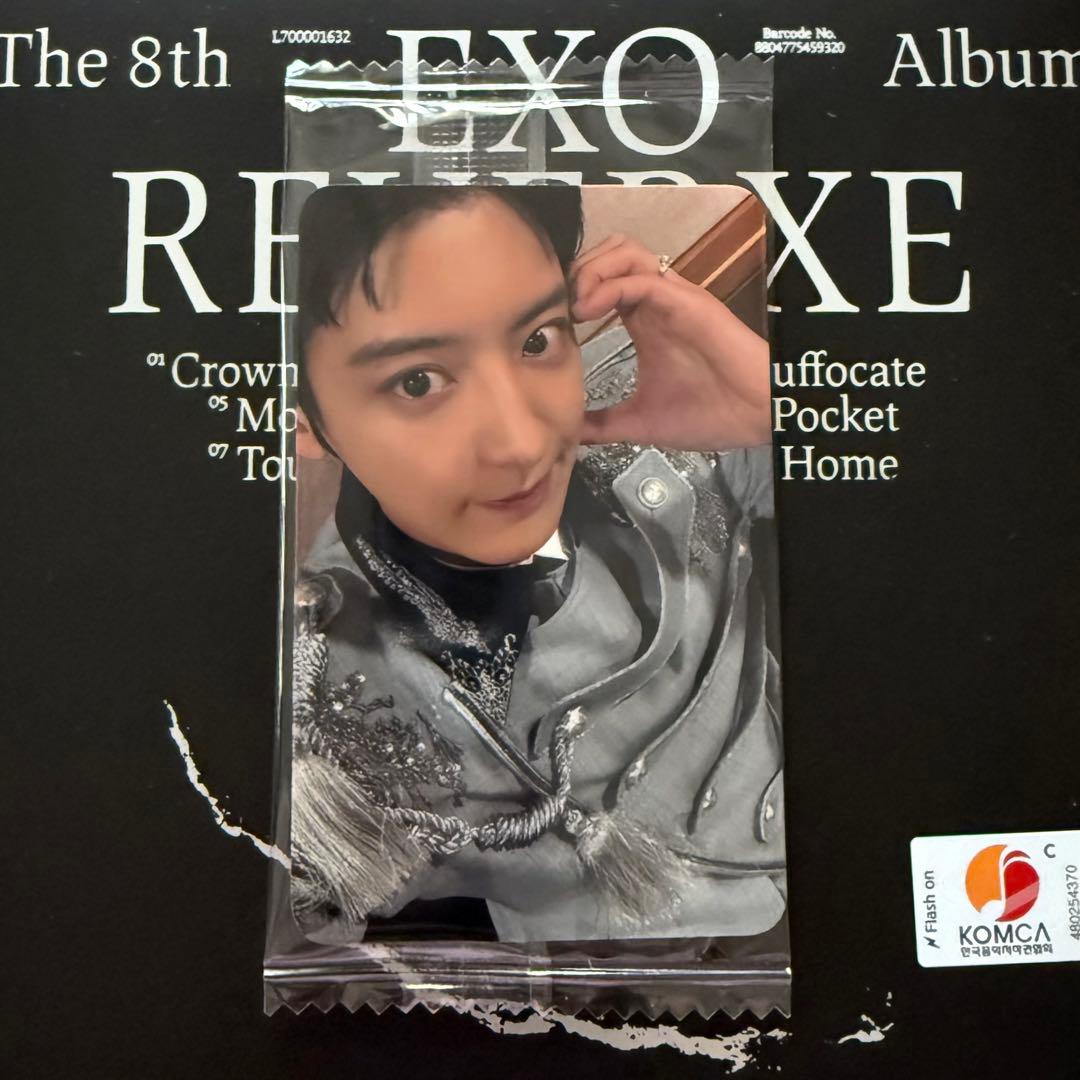 EXO REVERXE チャニョル トレカ CROWN ktown4u - メルカリ