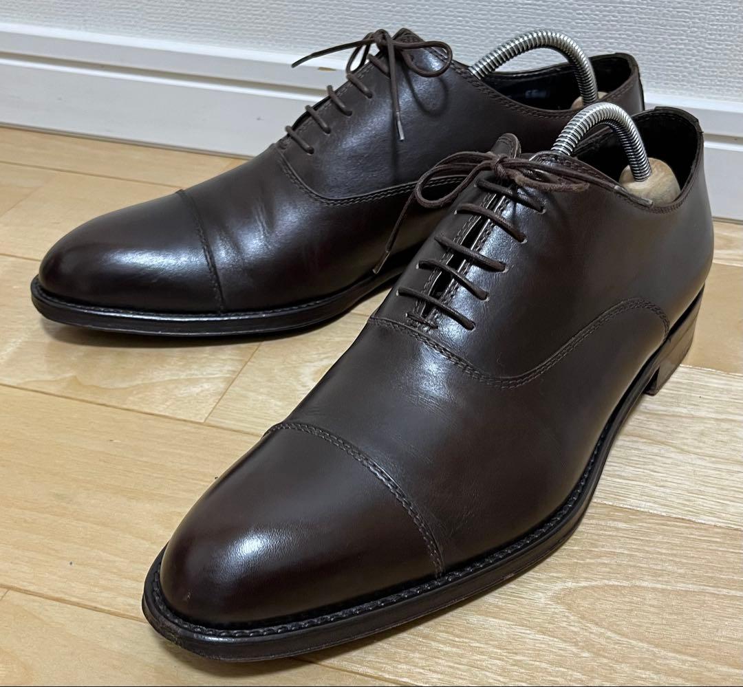 Ermenegildo Zegna 7EE A0105X 25cm 革靴 ゼニア Ermenegildo Zegna(エルメネジルドゼニア) レザーシューズ ブラック