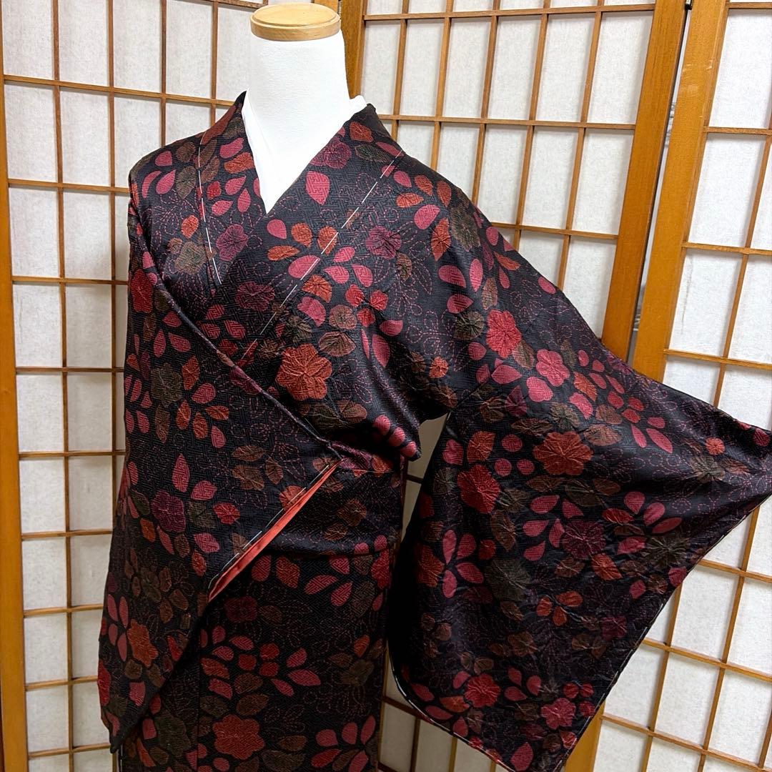 正絹　小紋《辻ヶ花》