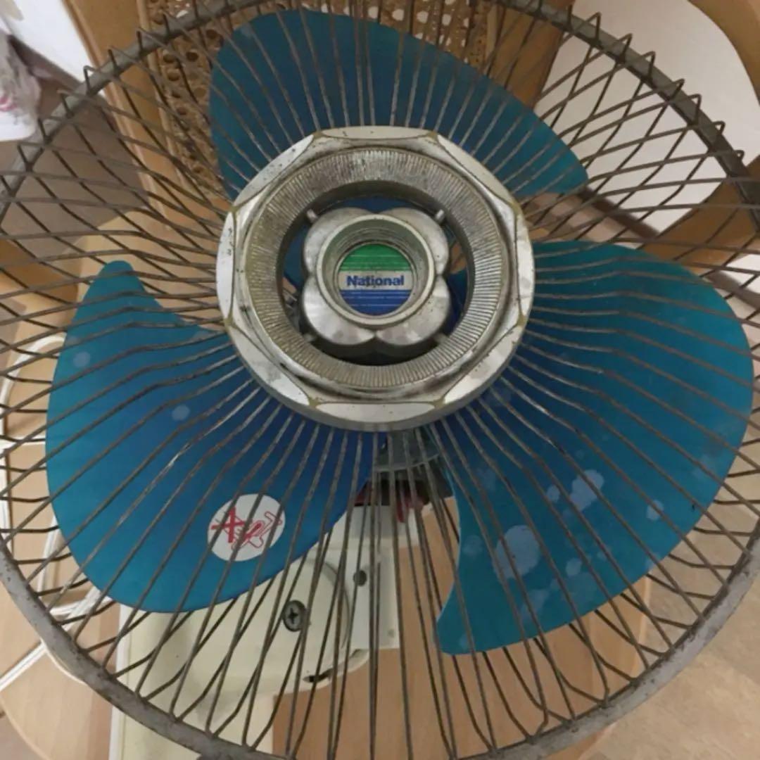 ナショナル レトロ 扇風機 壁掛け F-30T1K - メルカリ