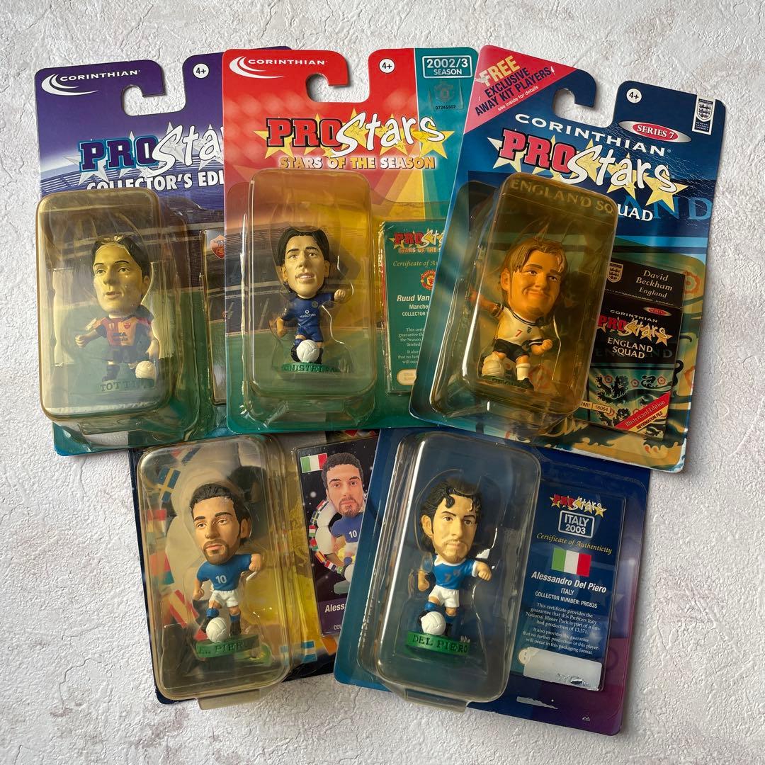 Corinthian ProStars サッカー選手フィギュア 5体セット - メルカリ