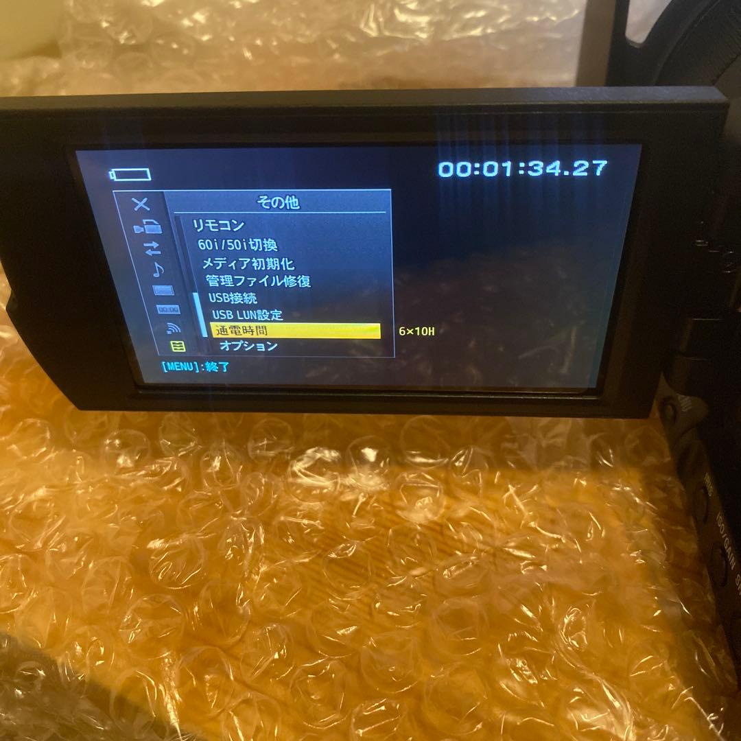 極上品】通電6×10H_SONY HXR-NX80
