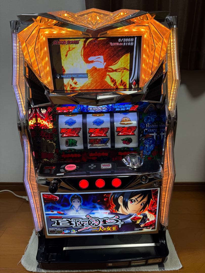 送料込み】実機 BLOOD＋ 二人の女王 ブラッドプラス スロット パチスロ