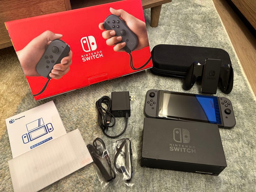 Nintendo Switch 本体 付属品完備 - メルカリ