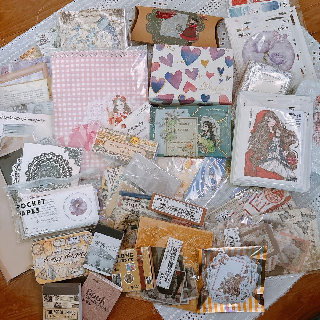 【断捨離中】コラージュ素材詰め合わせ♡♡ ✨断捨離SALE✨ コラージュ素材 紙モノ おすそ分け 61 - メルカリ