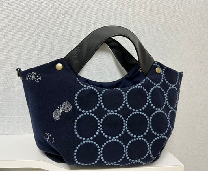 トートバッグdopタンバリン インディゴ