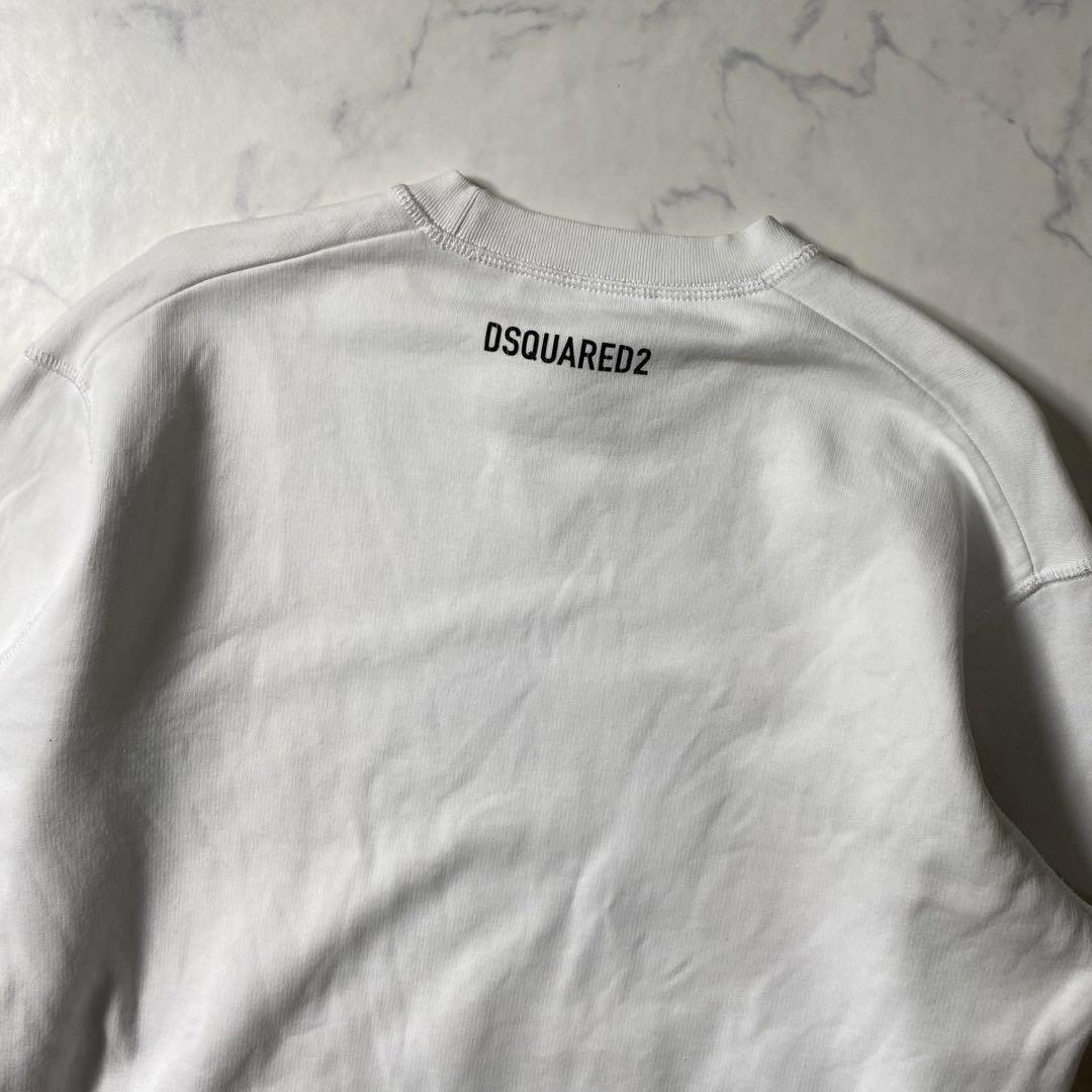 美品】ディースクエアード スウェット CHIRO 21AW プリント ICON