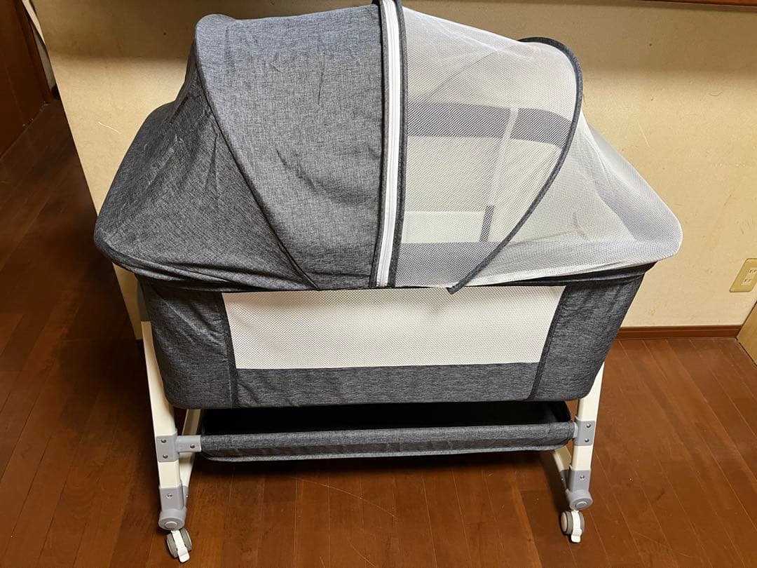 Vinona ベビーベッド 添い寝 折りたたみ ハイローベッド - メルカリ