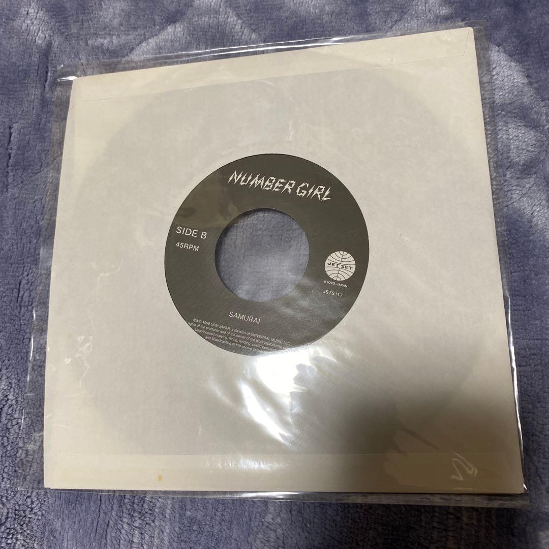 number girl ウェイ？　レコード　非売品　新品未開封