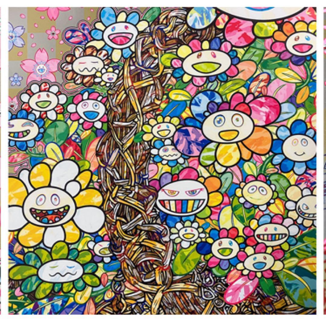 村上隆 もののけ京都 直筆サイン入りポスター 