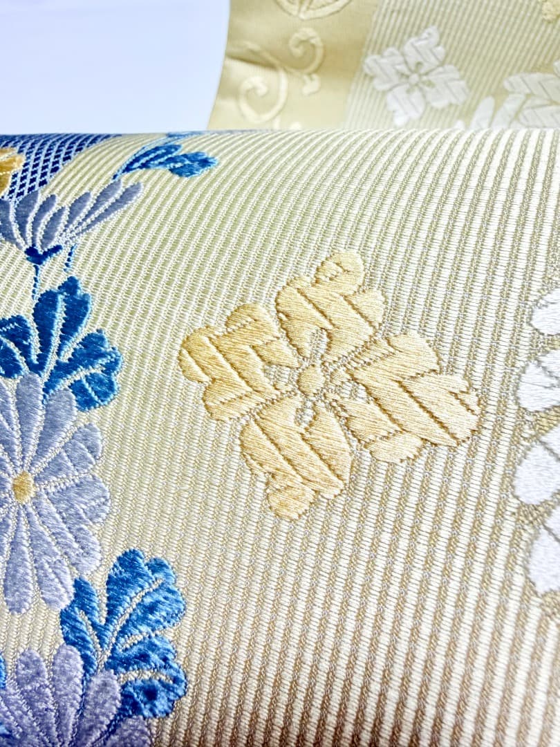 高級 袋帯 正絹 六通柄 唐織 美しいキモノ掲載品 訪問着 色無地 約50万