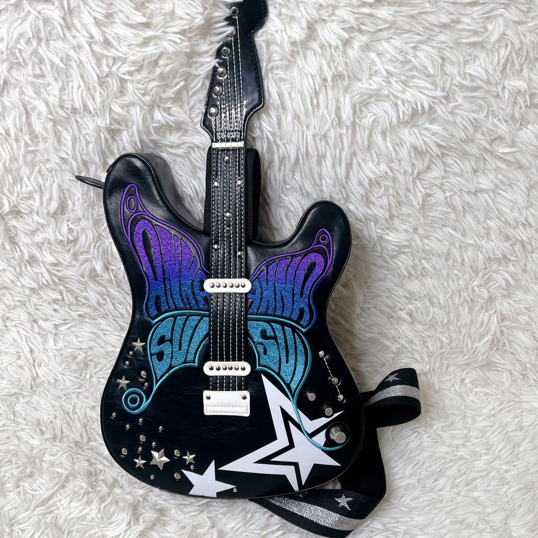 入手困難✨ANNA SUI AS ギターバッグ ショルダーバッグ スタッズ