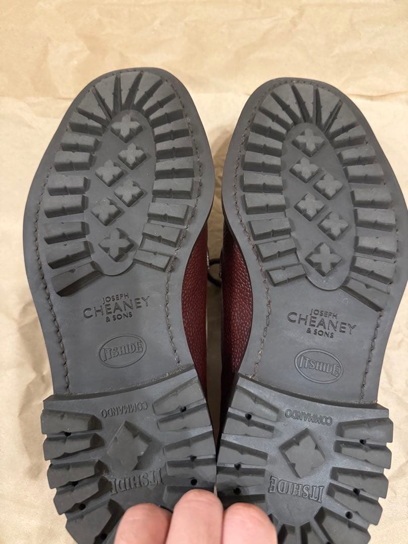 JOSEPH CHEANEY ケンゴンⅡ 6.0F バーガンディ シューツリー付