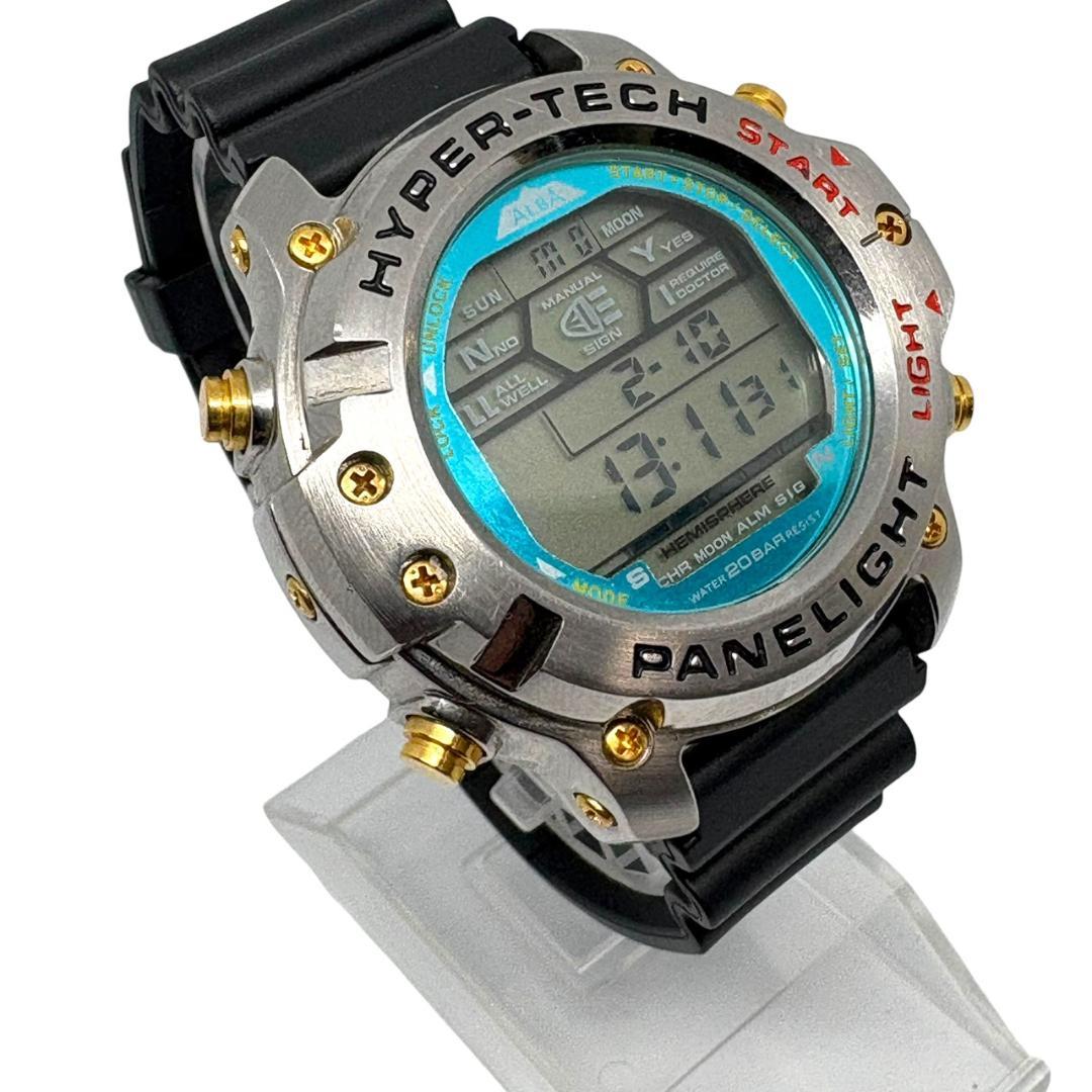 美品・ベルト・電池交換済】ALBA HYPER-TECH W820-4030 - メルカリ