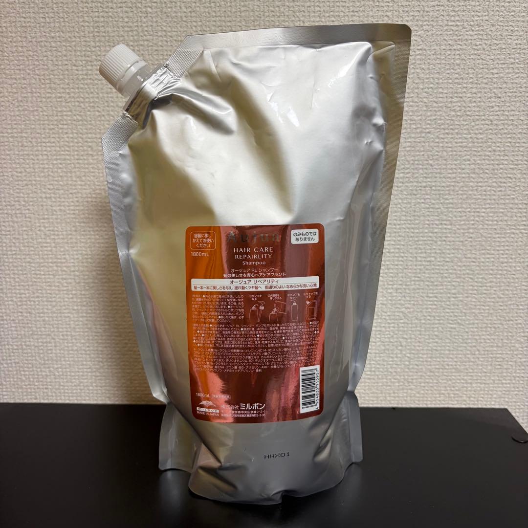 Aujua オージュア　リペアリティ シャンプー　1800mL （1395g） オージュア リペアリティ シャンプー 250mL(250mL オージュア リペア