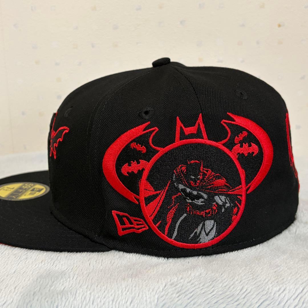 未使用】海外限定 59FIFTY NY BATMAN 蝙蝠カスタム 7 1/2 - メルカリ